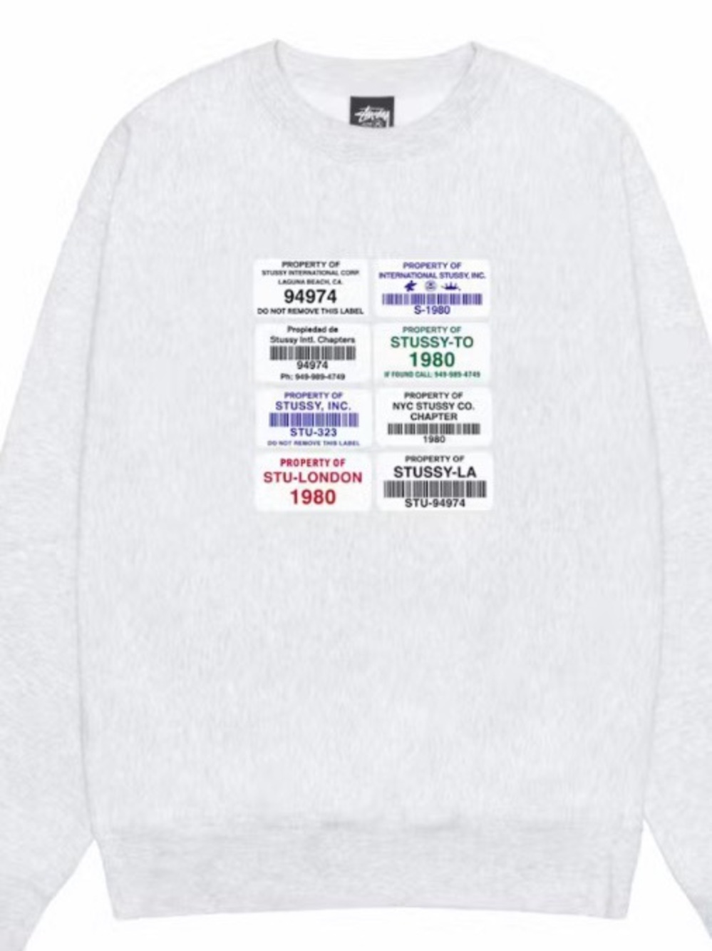 Stussy Codes Crew Sweater